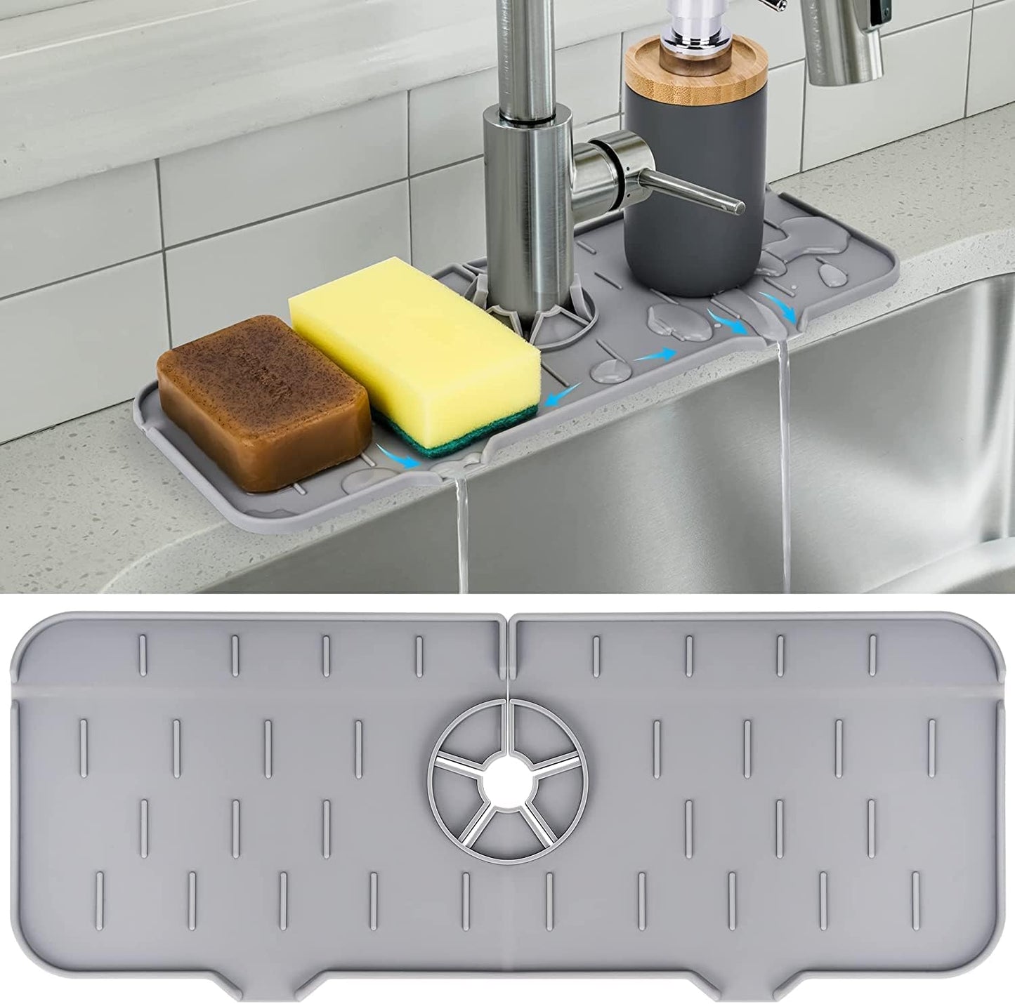faucet drip mat