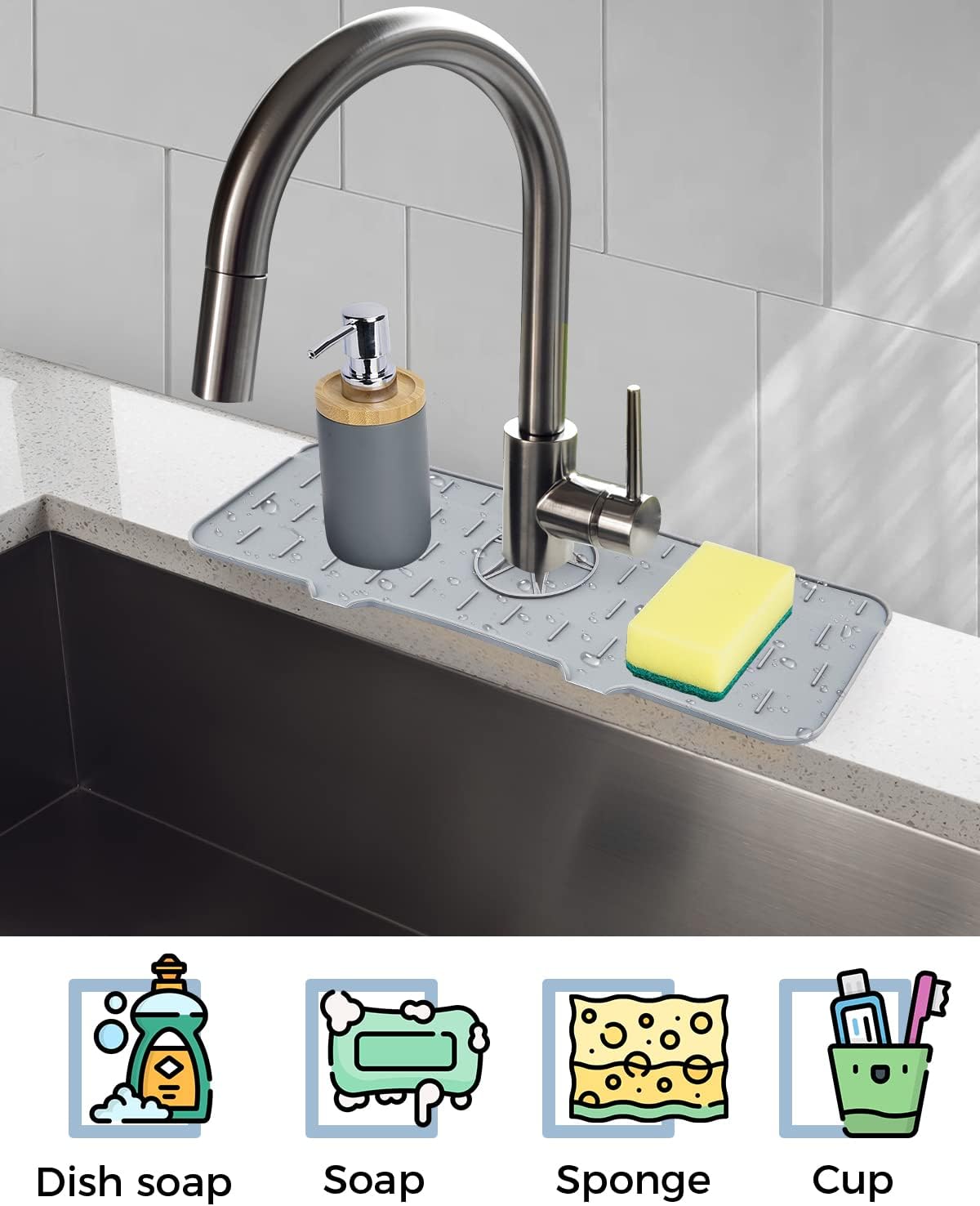 faucet splash guard