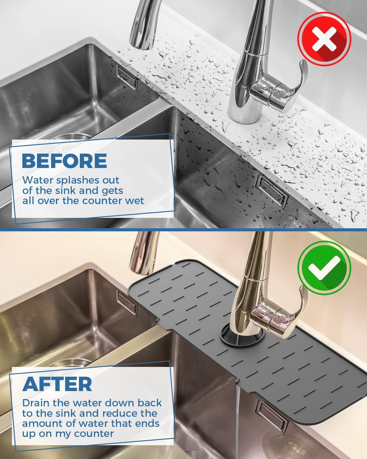 protective faucet mat