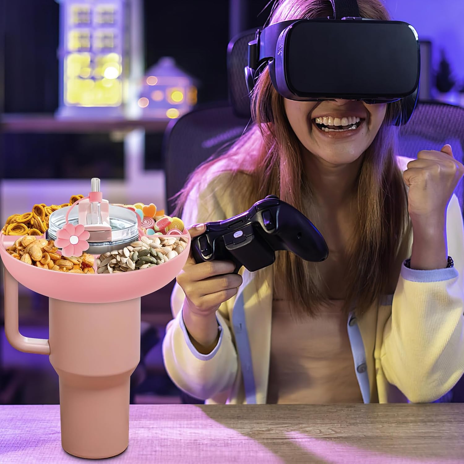 snack bowl attachment