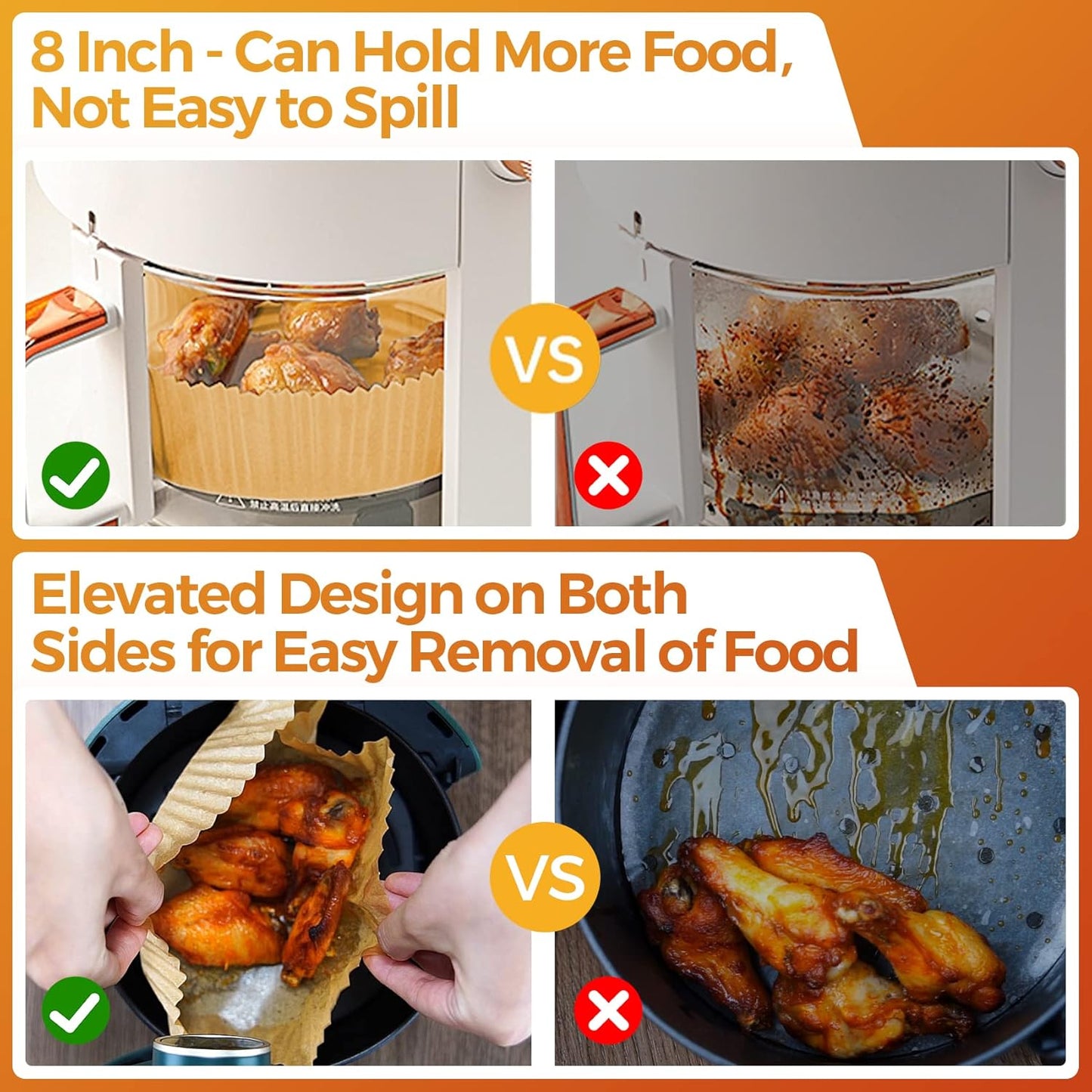 Air Fryer Paper Liners