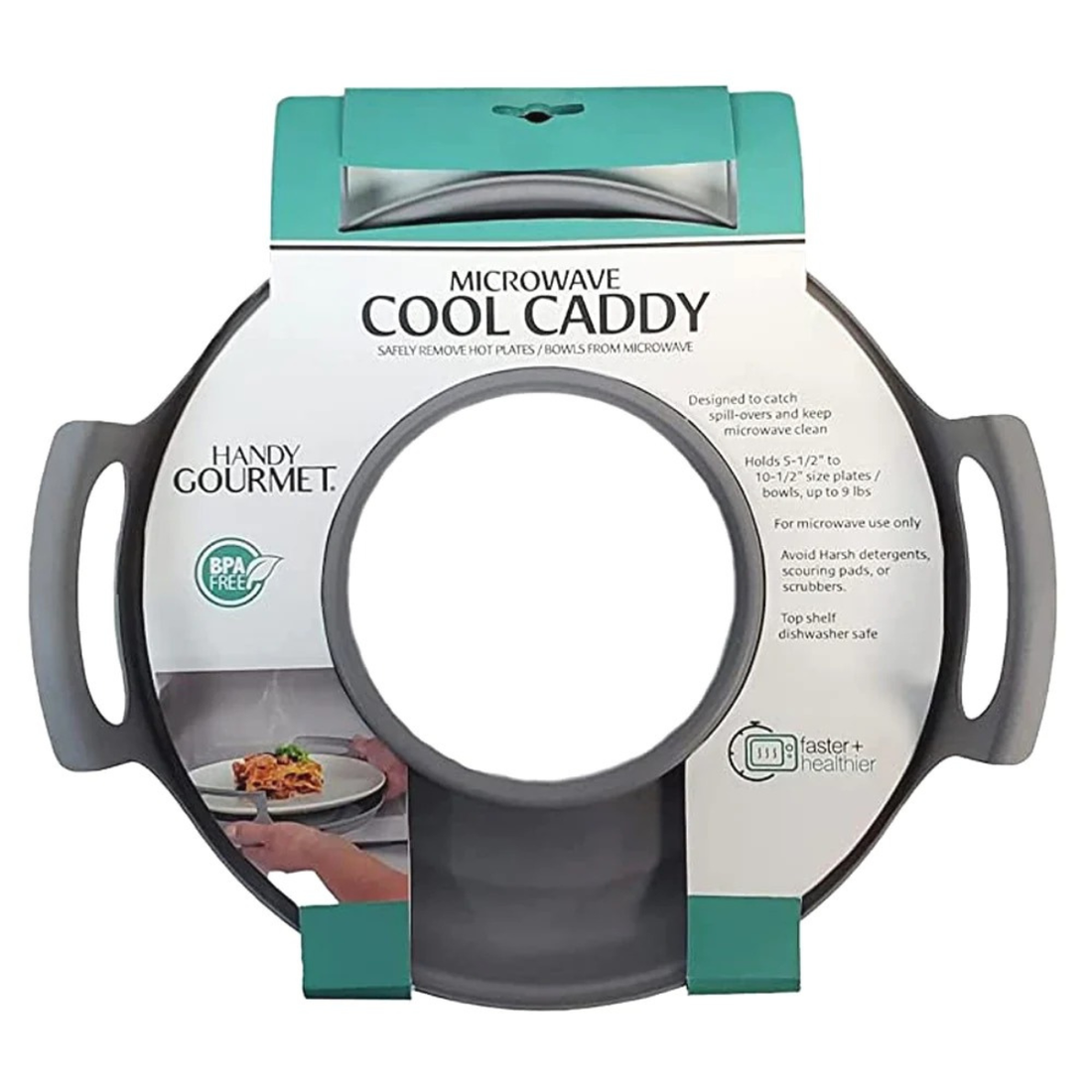 Say Goodbye to Spills: Use a Cool Grip Microwave Caddy for a Mess-Free Kitchen